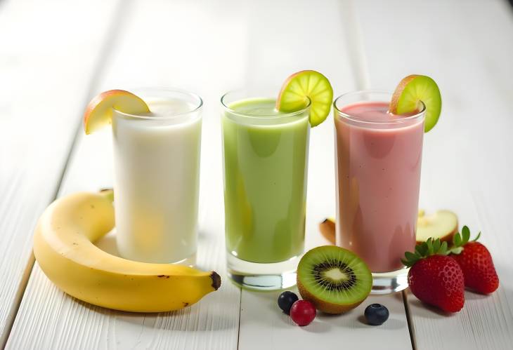 Colorful Smoothies Sip Your Way to Wellness